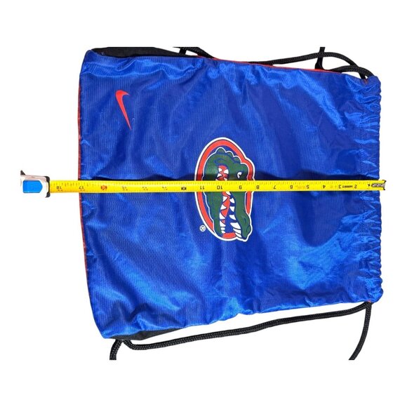 Nike Florida Gators Drawstring Bag Blue Orange Gym Bag Backpack Weekend Football - Picture 6 of 7